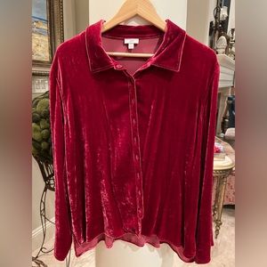 J.Jill Long-sleeve Button-down